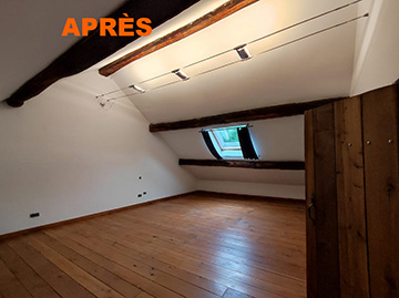 JPM Construction | Réalisation : Rénovation de combles, fermette de caractère 2